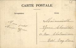 VINTAGE POSTCARD Epernay Holy Gate Martin