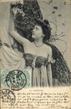 VINTAGE POSTCARD Fantasy Woman the Viennese Butterfly