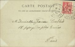 VINTAGE POSTCARD Nantes the Entry Of the Castle