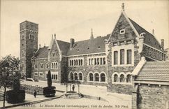 VINTAGE POSTCARD Nantes the Dobree Museum Dimensions Garden