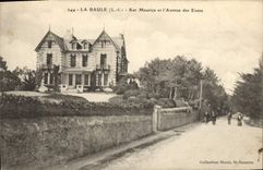 VINTAGE POSTCARD La Baule Ker Maurice And the Avenue Of Evens