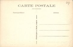 VINTAGE POSTCARD La Baule on Sea the Royal Hotel Towards Aveue Pavle