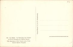 VINTAGE POSTCARD La Baule the Dance hall Of the Casino Seen Of the Pergola the Royal Hotel