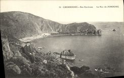 VINTAGE POSTCARD Cherbourg Its Environs the Nose De Jobourg