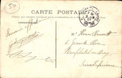 CPA Mont Saint Michel Cote Est Pris Des Remparts