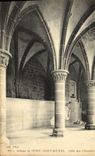CPA Abbaye Du Mont Saint Michel Salle Des Chevaliers