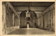 CPA Le Mont Saint Michel abbaye Refectoire Des Moines