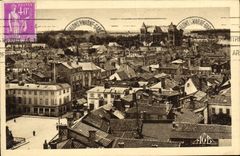 VINTAGE POSTCARD Trawl-nets On the Marne View Pharmacy
