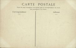 La POSTAL Chalons de la VENDIMIA en el Marne viejo lleva el convento de Coreliers