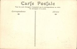 VINTAGE POSTCARD Trawl-nets On the Marne Church Jean Saint