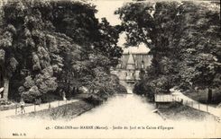VINTAGE POSTCARD Trawl-nets On the Marne Garden Of Jard And the DEpargne Case