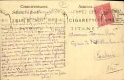 VINTAGE POSTCARD Trawl-nets On the Notre Dame Marne