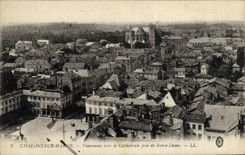 VINTAGE POSTCARD Trawl-nets On the Panormaa Marne Towards the Cathedral Taken Of Notre Dame