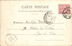 VINTAGE POSTCARD Trawl-nets On the Marne the Gate Of the Cathedral Street Of the Marne