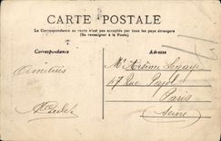 VINTAGE POSTCARD Surroundings Of Trawl-nets On the Marne ND of the Spine the Well