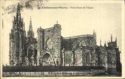 VINTAGE POSTCARD Trawl-nets On the Notre Dame Marne Of the Spine