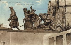 VINTAGE POSTCARD Trawl-nets On the Marne the Statement Gaston Broquet Militaria