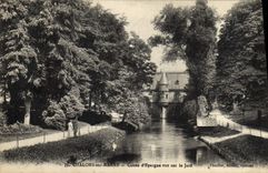 VINTAGE POSTCARD Trawl-nets On the Marne Case of Aprargne Seen On Jard