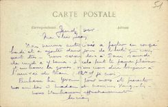 VINTAGE POSTCARD Trawl-nets On the Marne Case of Aprargne Seen On Jard