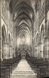 VINTAGE POSTCARD Trawl-nets On the Marne interior Of Notre Dame Of the Spine
