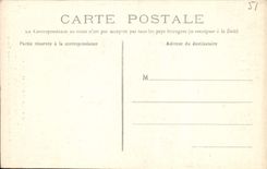 VINTAGE POSTCARD Trawl-nets On the Marne interior Of Notre Dame Of the Spine