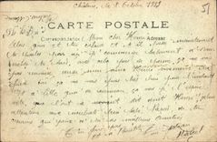 VINTAGE POSTCARD Trawl-nets On the Marne the Museum Notre Dame Church