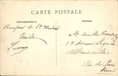 VINTAGE POSTCARD Sainte Menehould the Town hall