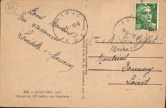 VINTAGE POSTCARD Holy Cere House of the 15th Street Paramelle