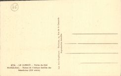 CPA Le Quercy Vallee Du Cele Marcilhac Ruines De l'Abbaye