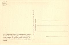 VINTAGE POSTCARD Souillac the Rock Of the Last nine Spindles