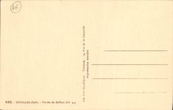 CPA Souillac Porche Du Beffroi