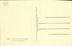 VINTAGE POSTCARD Surroundings De Souillac the Rock Of the Crows