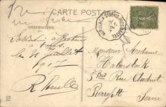 VINTAGE POSTCARD the Batch Rocamadour Entered Of Main street the Castle