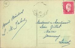 POSTAL de la VENDIMIA la hornada pintoresca Rocamadour E la manera del obispo de Tulle