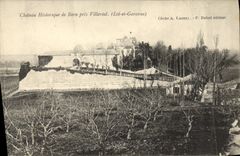 CPA Chateau Historique De Born Pres Villereal