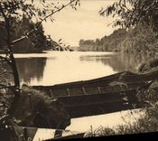 CPA Villeneuve Sur Lot Le Lot a Romas
