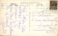 VINTAGE POSTCARD Agen Holy Old people's home Jacques