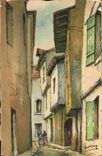 CPA Agen Rue Beauville Vieilles Maisons