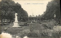 CPA Agen L'Esplanade Du Gravier