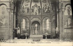 CPA Agen Interieur De La Cathedrale