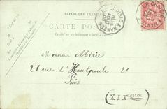 VINTAGE POSTCARD La Baule the Avenue Of the Station (good animation)