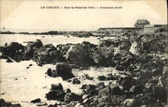CPA Le Croisic Sur La Grande Cote L'Ancien Fort