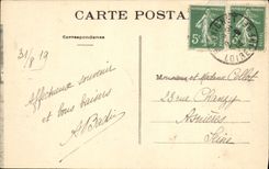 CPA Le Croisic La Plage De Port Lin