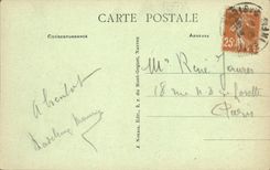 VINTAGE POSTCARD Croisic Effect De Iune