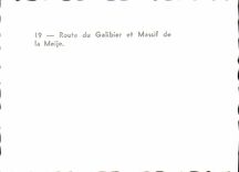 MODERN CARD Road Of Galibier And Massif Of Meije