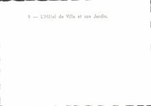 POSTAL MODERNA el ayuntamiento y su Grenoble cultivan un huerto