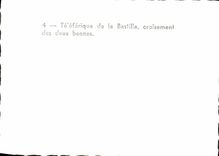 POSTAL MODERNA Teleferic de la travesía del Bastille de los dos cubos de Grenoble