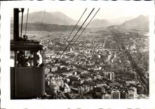 CPM Le Teleferique De La Bastille Perspective Sur La Ville Grenoble