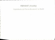 CPM Mervent Hostellerie De Pierre Brune Et La Foret