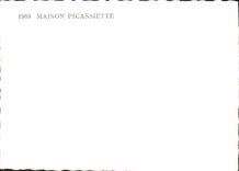 POSTAL MODERNA casa de Picassiette